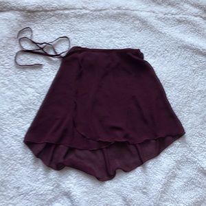 Ballet wrap skirt